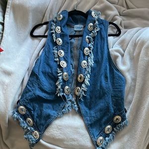 jean vest
